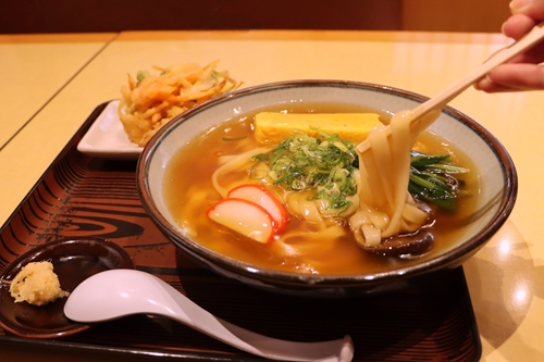 あんかけきしめん-麺