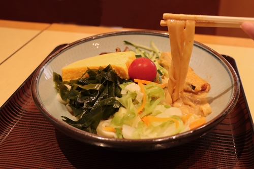 ごま酢きしめん-麺