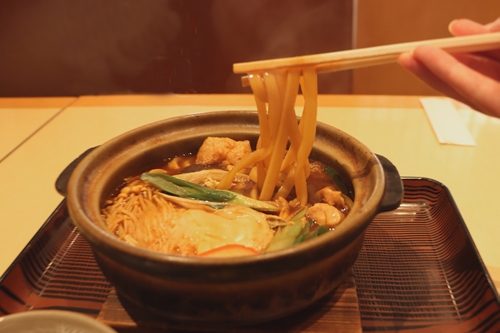 味噌煮込みきしめん-麺