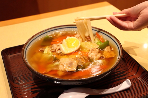 あんかけきしめん-麺